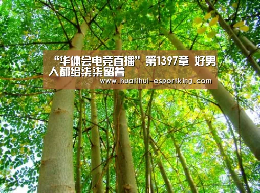 “华体会电竞直播”第1397章 好男人都给柒柒留着(图2) 华体会电竞
